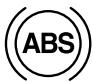 Genesis GV60 (2021-2025) - Voyant avertisseur du système de freinage antiblocage (ABS) - 1