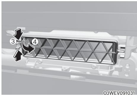 Genesis GV60 (2021-2025) - Remplacement du filtre à air - 3