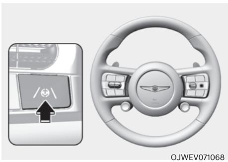 Genesis GV60 (2021-2025) - Activer ou désactiver l'assistance de maintien de voie - 1