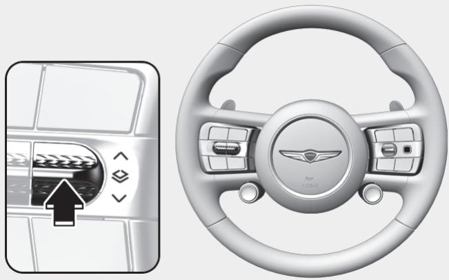 Genesis GV60 (2021-2025) - Commandes de l'écran ACL - 1