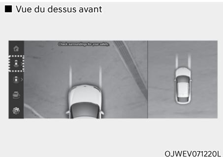 Genesis GV60 (2021-2025) - Guidage de stationnement du dessus - 1