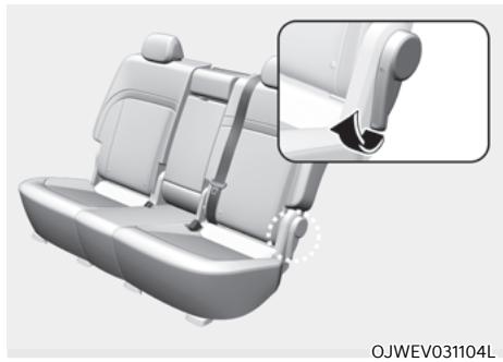 Genesis GV60 (2021-2025) - Rabat des dossiers des sièges arrière - 3