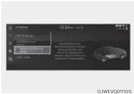 Genesis GV60 (2021-2025) - Mode de réchauffement de la batterie - 1
