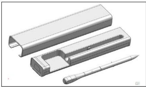 DE DIETRICH DOR4546H - - Plat perforé. Inséré dans les gradins ou fixé sur les rails télescopiques, - 2