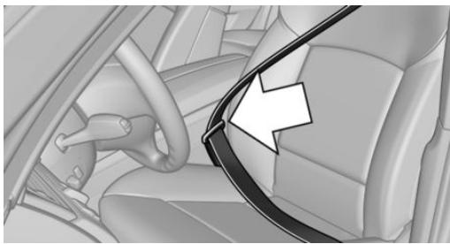 BMW X6M (2014-2018) - Boucler la ceinture de sécurité - 1
