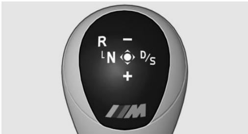 BMW X6M (2014-2018) - Engagement des positions de la boîte de vitesses - 1