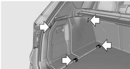 BMW X6M (2014-2018) - Filet pour compartiment à bagages, FlexNet - 1