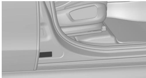 BMW X6M (2014-2018) - Numéro d'identification du véhicule - 2