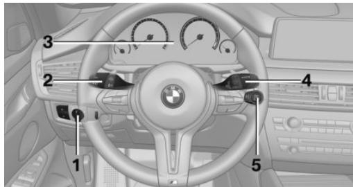 BMW X6M (2014-2018) - Tout autour du volant - 1