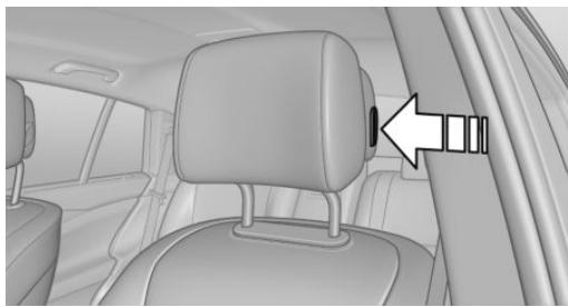 BMW X6M (2014-2018) - Réglage de la distance : appuie-tête manuels - 1