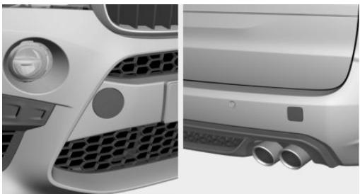 BMW X6M (2014-2018) - Filetage pour anneau de remorquage - 1