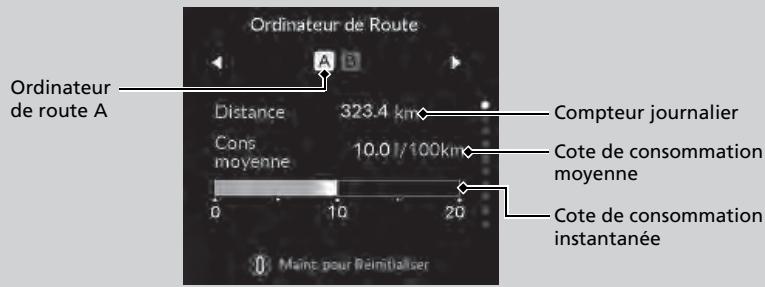 Acura MDX (2023) - Changement d'affichage - 14