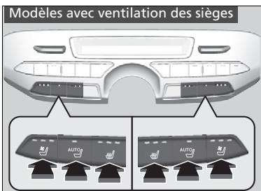 Acura MDX (2023) - Chauffe-sièges et ventilation des sièges avant\* - 2