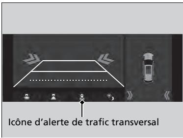 Acura MDX (2023) - Activation et désactivation du système d'alerte de trafic transversal - 1