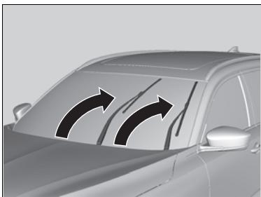 Acura MDX (2023) - Remplacement du balai d'essuie-glace en caoutchouc avant - 1