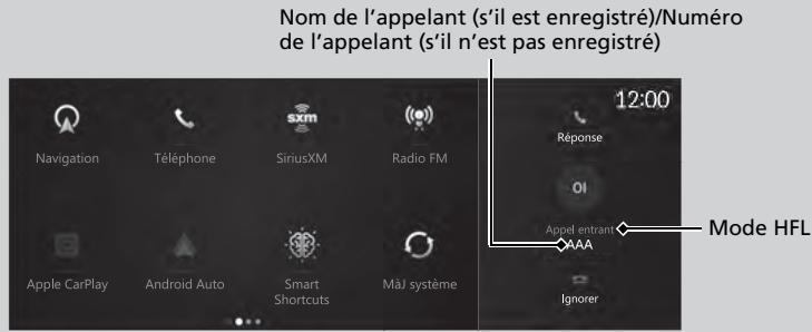 Acura MDX (2023) - Affichage du statut de HFL - 1