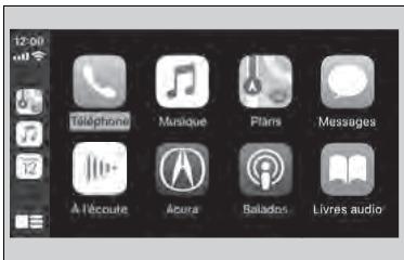 Acura MDX (2023) - Caractéristiques d'Apple CarPlay - 1