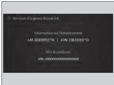 Acura MDX (2023) - ■ Notification automatique de collision - 1