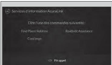 Acura MDX (2023) - Assistance d'un/une téléphoniste - 2