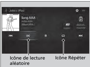 Acura MDX (2023) - Comment sélectionner un mode de lecture - 1
