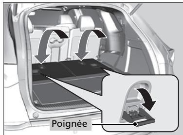Acura MDX (2023) - ■ Pour rabattre le siège - 2