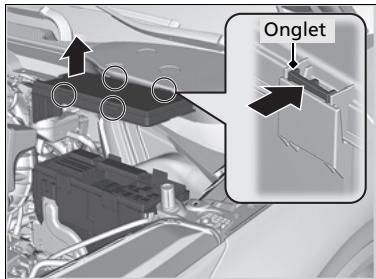 Acura MDX (2023) - Boîtier à fusibles du compartiment moteur de type A - 1