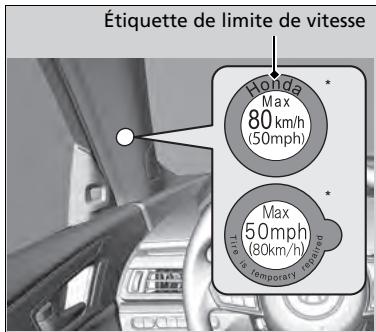 Acura MDX (2023) - Distribution de l'enduit d'étanchéité dans le pneu - 1