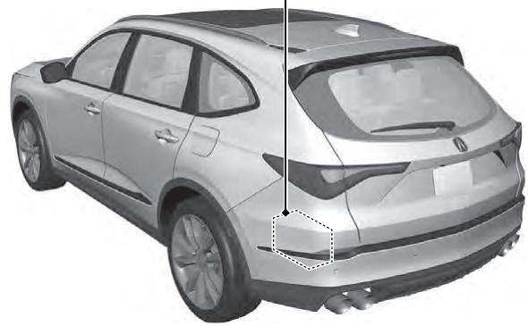 Acura MDX (2023) - Sous le compartiment utilitaire - 2