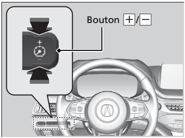 Acura MDX (2023) - Réglage de la luminosité du tableau de bord - 1