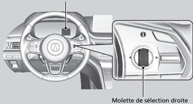 Acura MDX (2023) - Système de surveillance de l'attention du conducteur - 1