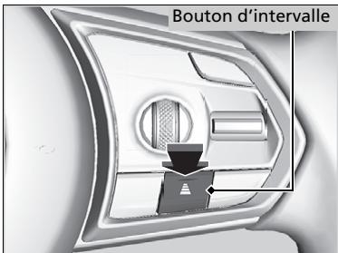 Acura MDX (2023) - Pour déterminer ou changer l'intervalle de suivi - 1