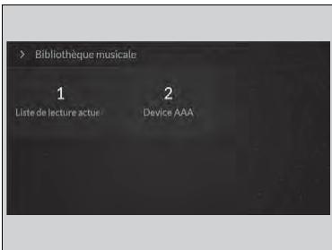 Acura MDX (2023) - Recherche de musique - 1