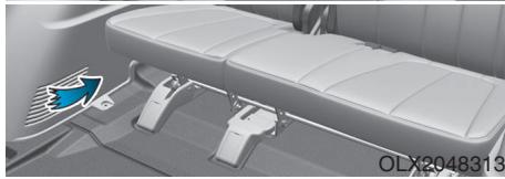 HYUNDAI Palisade (2018-2022) - Sélection de la direction de l'air - 2