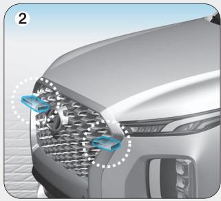 HYUNDAI Palisade (2018-2022) - AVERTISSEMENT - 3