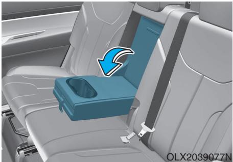 HYUNDAI Palisade (2018-2022) - Accoudoir (2e rangee, vehicule à 8 places) - 1