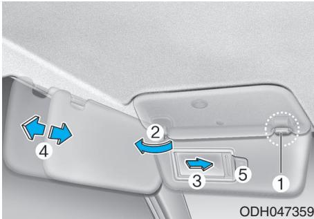 HYUNDAI Palisade (2018-2022) - Pare-soleil - 1
