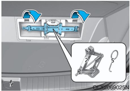 HYUNDAI Palisade (2018-2022) - Cric et outil - 2