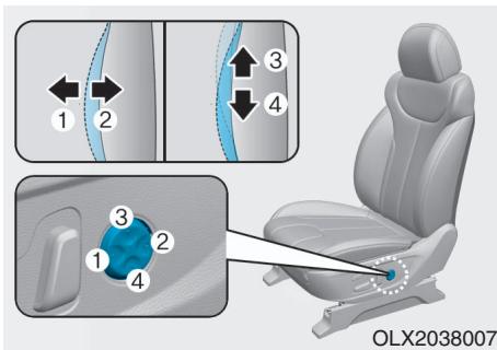 HYUNDAI Palisade (2018-2022) - Hauteur du coussin (2) - 1