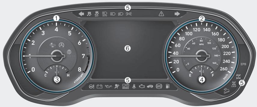 HYUNDAI Palisade (2018-2022) - TABLEAU DE BORD - 2
