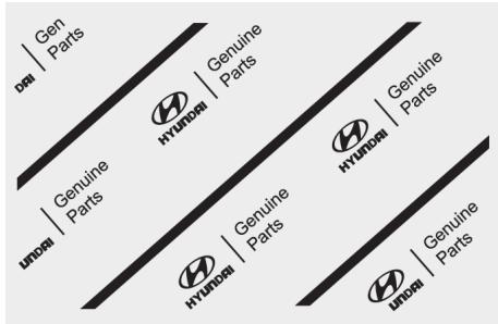 HYUNDAI Palisade (2018-2022) - Comment savoir si on achete bien des pieces de marque HYUNDAI? - 1