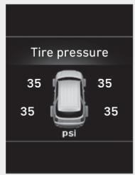 HYUNDAI Palisade (2018-2022) - Vérification de la pression des pneus - 1