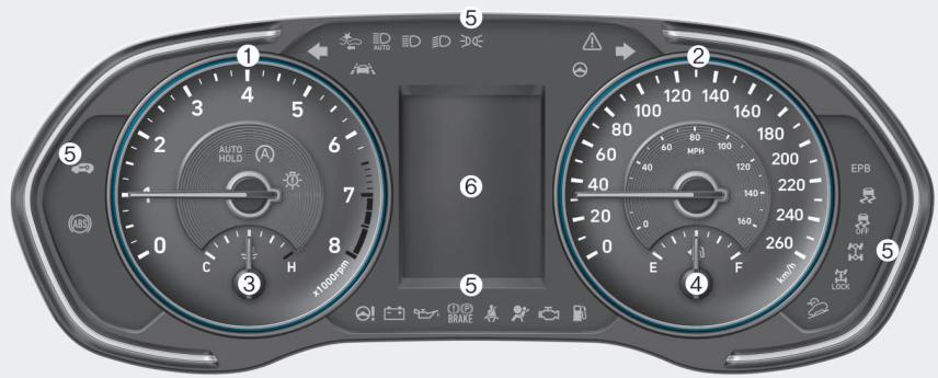 HYUNDAI Palisade (2018-2022) - TABLEAU DE BORD - 1