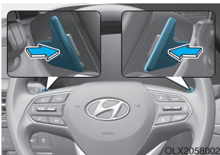 HYUNDAI Palisade (2018-2022) - Palettes de changement de vitesse au volant (Mode manuel) - 1