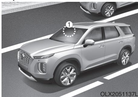 HYUNDAI Palisade (2018-2022) - Capteur de détention - 1