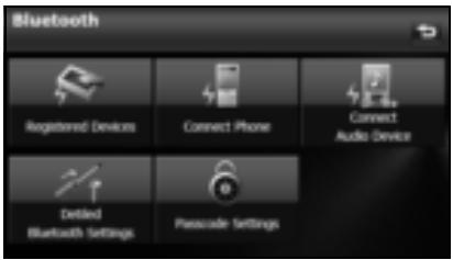 SUBARU Legacy et Outback 2014 Système de navigation - Réglage Bluetooth - 1