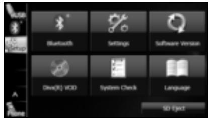 SUBARU Legacy et Outback 2014 Système de navigation - Appuyez sur la touche tactile Bluetooth. - 1
