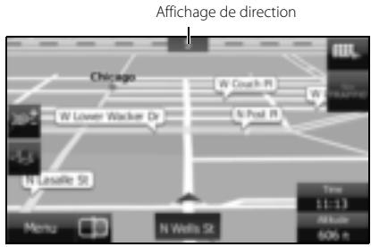SUBARU Legacy et Outback 2014 Système de navigation - ■ Affichage de direction - 1