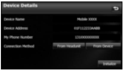 SUBARU Legacy et Outback 2014 Système de navigation - Appuyez sur la touche tactile Bluetooth - 4