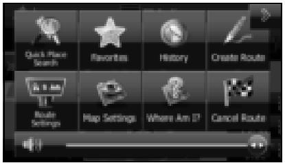 SUBARU Legacy et Outback 2014 Système de navigation - Menu rapide - 1