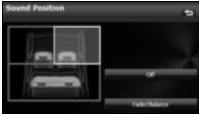 SUBARU Legacy et Outback 2014 Système de navigation - Réglage du sélecteur de positionnement (Uniquement pour les véhicules NON équipés d'amplificateurs harman/kardon) - 1